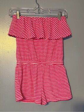 Ralph Lauren Girls Off-Shoulder Romper – Size S (7)